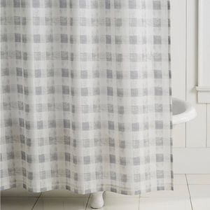 Pottery Barn Rhett Check Shower curtain